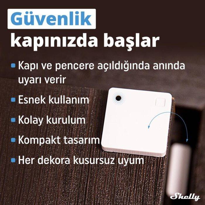Shelly BLU Kapı ve Pencere Sensörü - 7