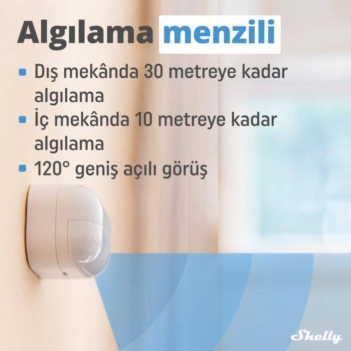 Shelly BLU Motion Bluetooth Hareket Sensörü - 4