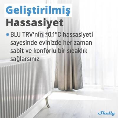 Shelly BLU TRV Akıllı Termostatik Radyatör Vanası - 4 data-big=