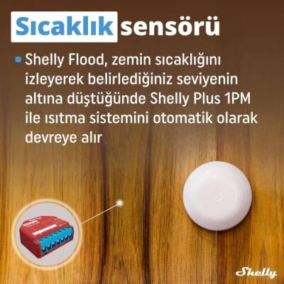Shelly Flood Su Baskını ve Sıcaklık Sensörü - 4 data-big=