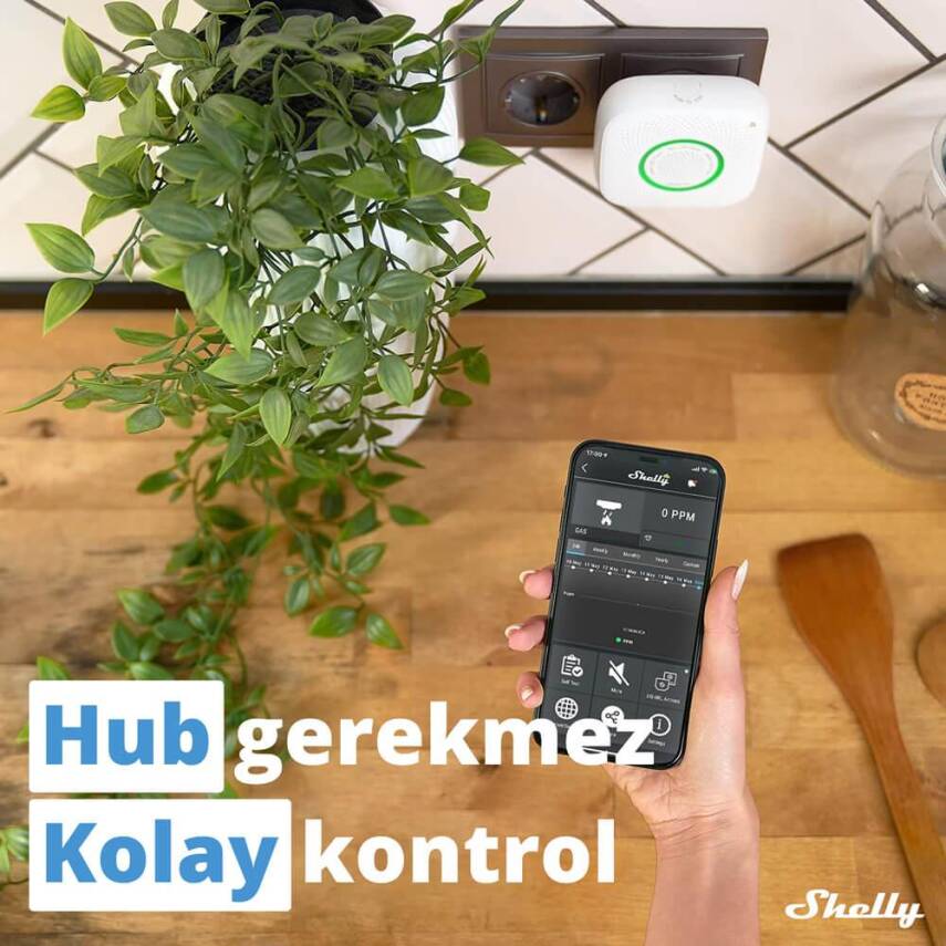 Shelly GAS Akıllı CNG Gaz Dedektörü - 5