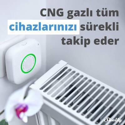 Shelly GAS Akıllı CNG Gaz Dedektörü - 4 data-big=