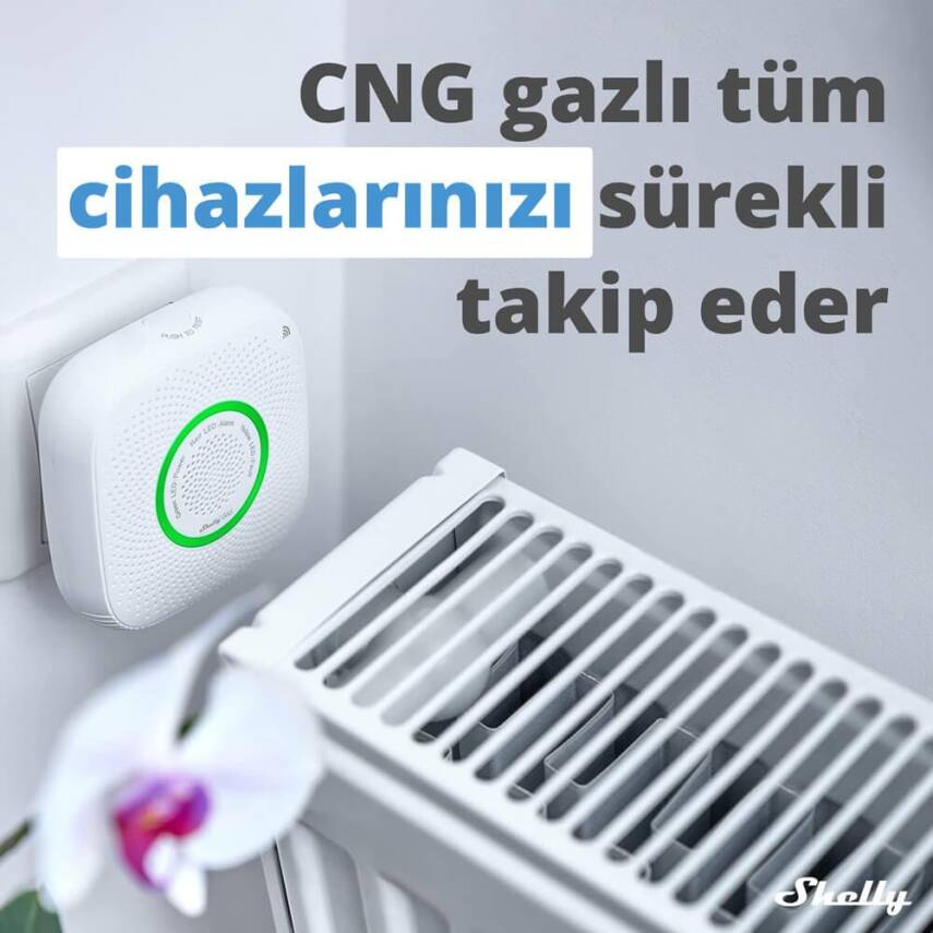 Shelly GAS Akıllı CNG Gaz Dedektörü - 4