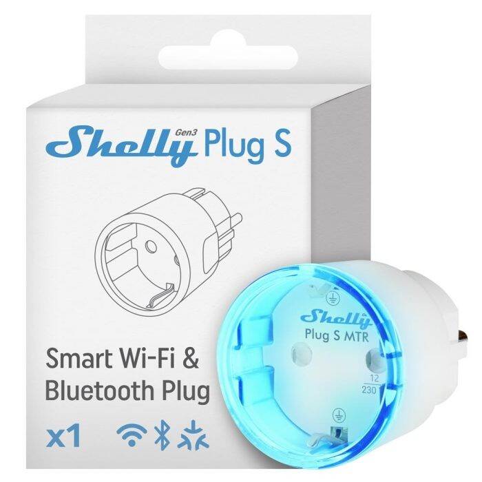 Shelly Plug S Gen3 Matter Destekli Akıllı Priz - 1