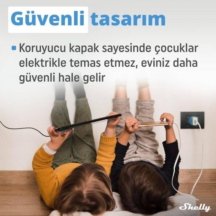 Shelly Plug S Gen3 Matter Destekli Akıllı Priz - 3