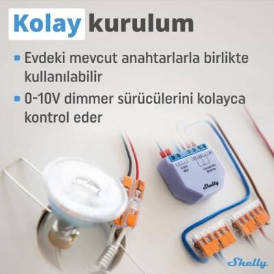 Shelly Plus 0-10V Dimmer Röle - 3 data-big=