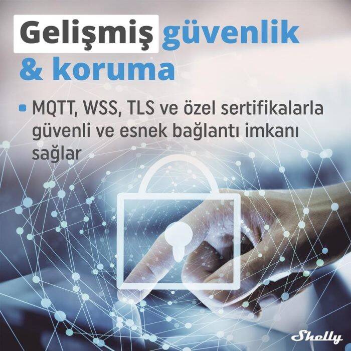 Shelly Plus 1 Wi-Fi ve Bluetooth Akıllı Röle - 4