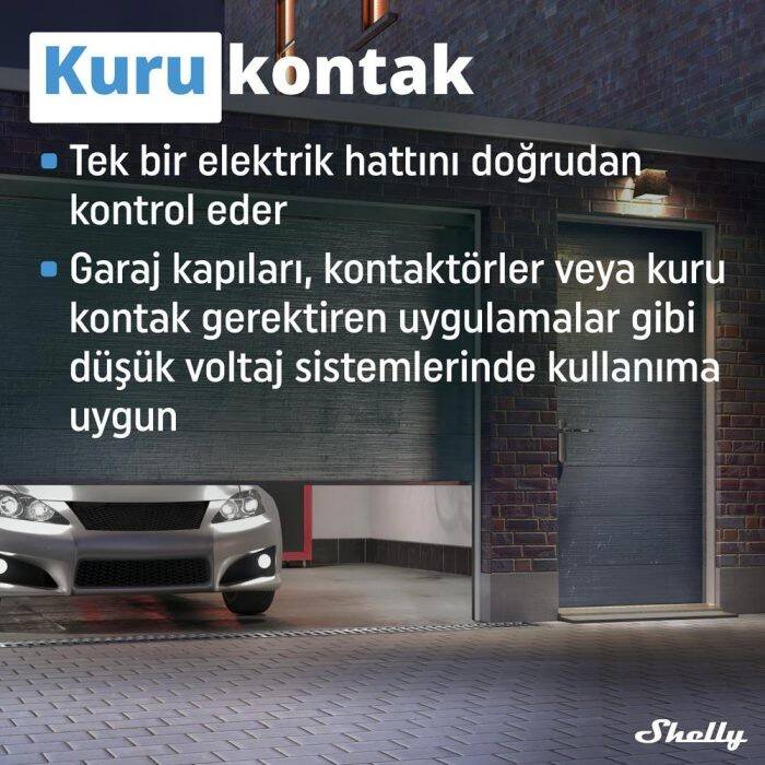 Shelly Plus 1 Wi-Fi ve Bluetooth Akıllı Röle - 6