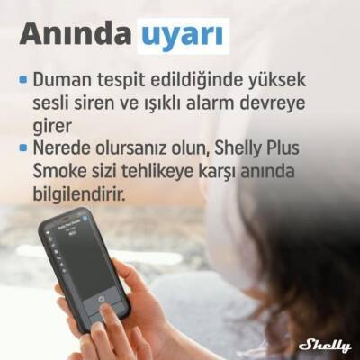 Shelly Plus Akıllı Duman Dedektörü - 3 data-big=
