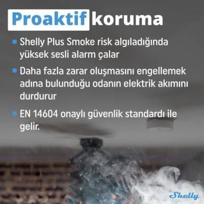 Shelly Plus Akıllı Duman Dedektörü - 5 data-big=