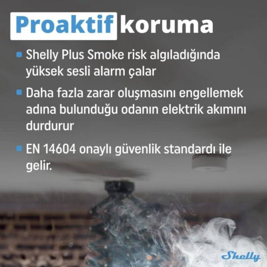 Shelly Plus Akıllı Duman Dedektörü - 5