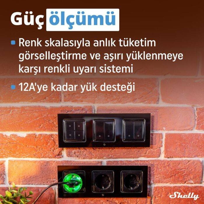 Shelly Plus Plug S Akıllı Priz - 5