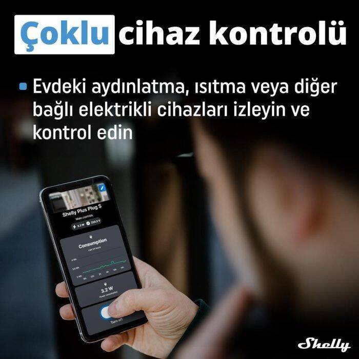 Shelly Plus Plug S Akıllı Priz - 7