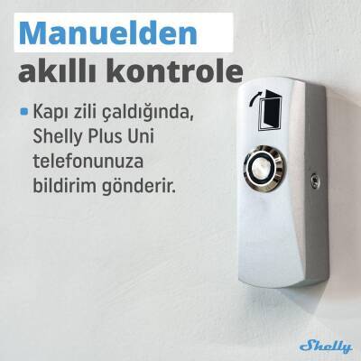 Shelly Plus Uni Evrensel Wi-Fi Giriş Modülü - 5 data-big=