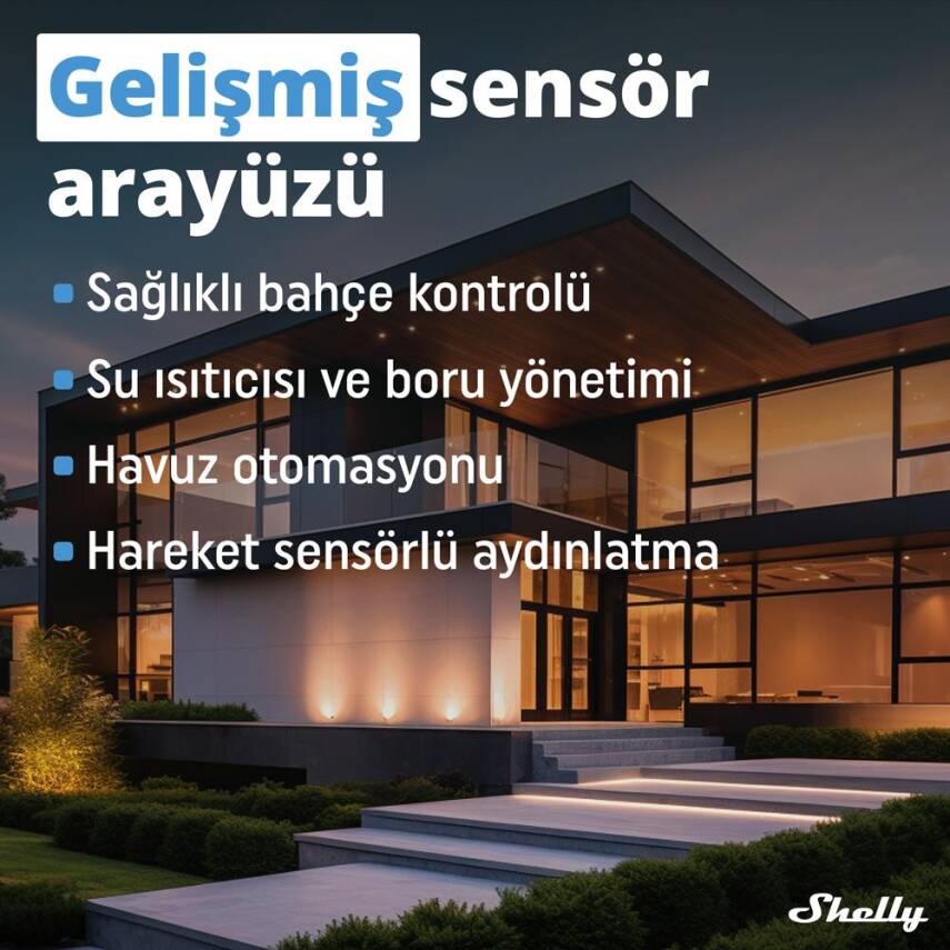 Shelly Plus Uni Evrensel Wi-Fi Giriş Modülü - 3