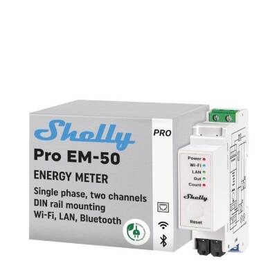 Shelly Pro 3EM 120A 3 Faz Enerji Ölçer - 1 data-big=