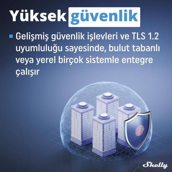 Shelly Pro 4PM Dört Kanal Enerji Ölçer Röle - 5