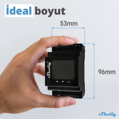 Shelly Pro Dual Çift Motorlu Panjur Kontrol Rölesi - 2 data-big=