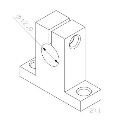 SK12 Aluminyum Mil Tutucu 12mm - 3 data-big=