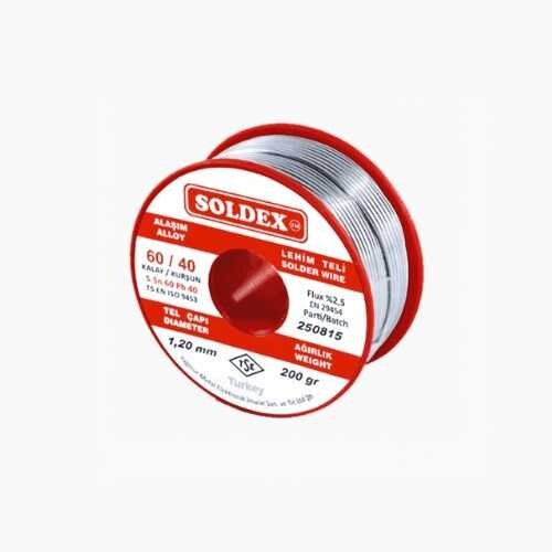 Soldex 1.20mm 200gr Lehim Teli - Soldex