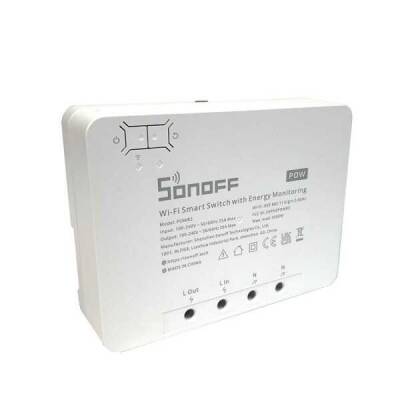 Sonoff Pow R3 Wifi Akıllı Ev Rölesi ve Güç Tüketimi Takip Monitörü - Sonoff
