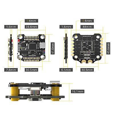 SpeedyBee F405 V3 F4 Uçuş Kontrol Kartı ve 50A 4in1 ESC Stack - 3-6S - 5