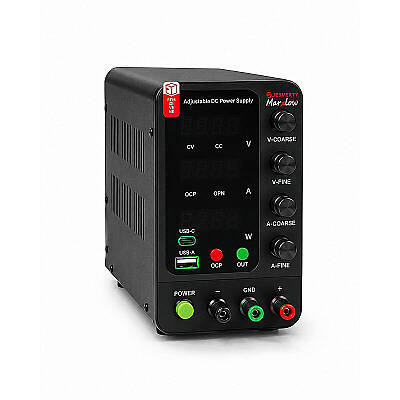 SPS-3010V 0-30V 0-10A 300W Ayarlı DC Güç Kaynağı - USB-A / Type-C Hızlı Şarj Destekli - 1