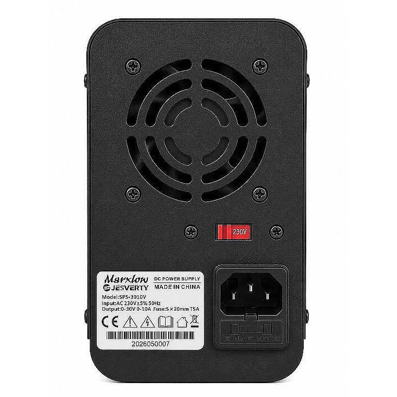 SPS-3010V 0-30V 0-10A 300W Ayarlı DC Güç Kaynağı - USB-A / Type-C Hızlı Şarj Destekli - 4