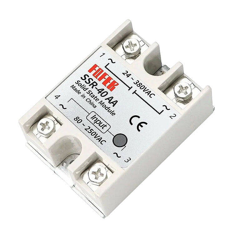 SSR-40AA Solid State Röle 40A - 80-250VAC / 24-380VAC - 1