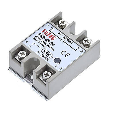 SSR-40DA Solid State Röle 40A - 3-32V DC / 24-380VAC - 1 data-big=
