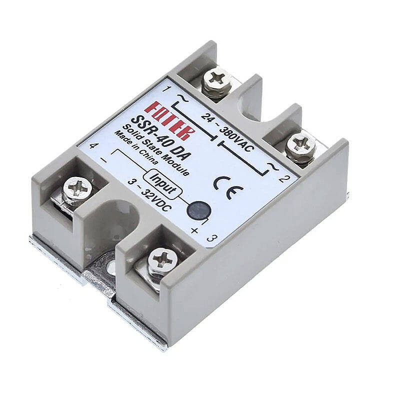 SSR-40DA Solid State Röle 40A - 3-32V DC / 24-380VAC - 1