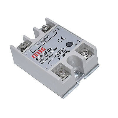 SSR-40DA Solid State Röle 40A - 3-32V DC / 24-380VAC - Robolink (1)