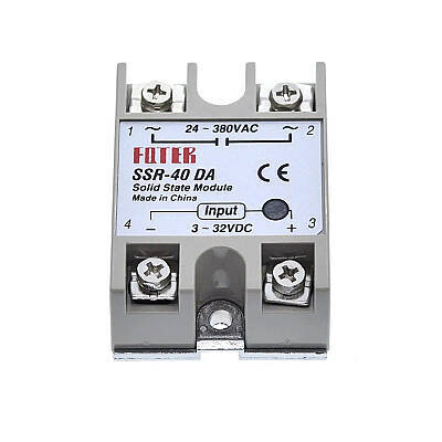 SSR-40DA Solid State Röle 40A - 3-32V DC / 24-380VAC - 3 data-big=