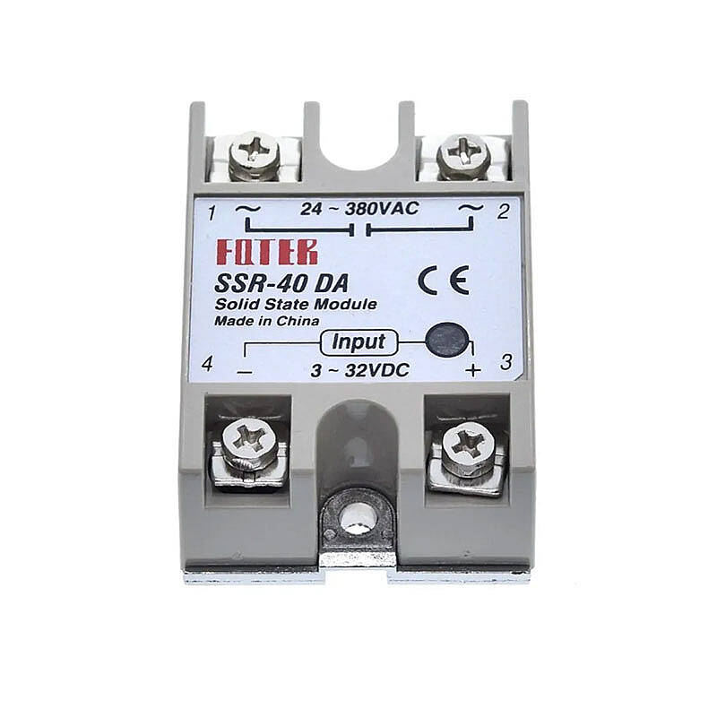 SSR-40DA Solid State Röle 40A - 3-32V DC / 24-380VAC - 3