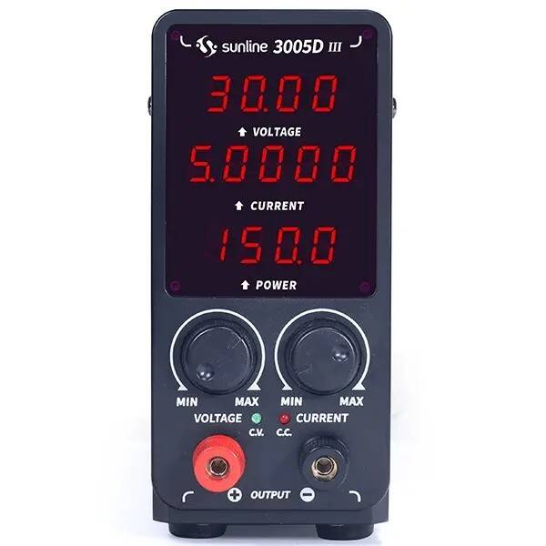 Sunline 3005D-III Ayarlanabilir 30V 5A DC Güç Kaynağı - 2