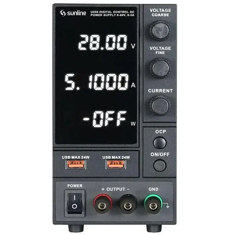 Sunline U206 0-60V 5A Programlanabilir Güç Kaynağı - Sunline