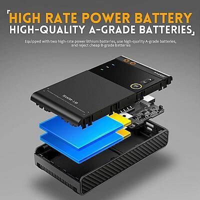 FNIRSI SWM-10 Taşınabilir Akıllı Renkli Ekran Nokta Pil Punta Makinesi - 4 data-big=