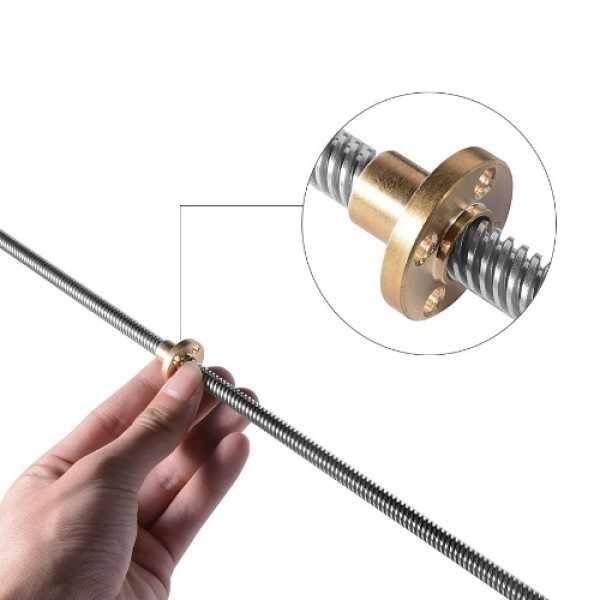 T8 Trapez Somun - 2mm Lead - 2