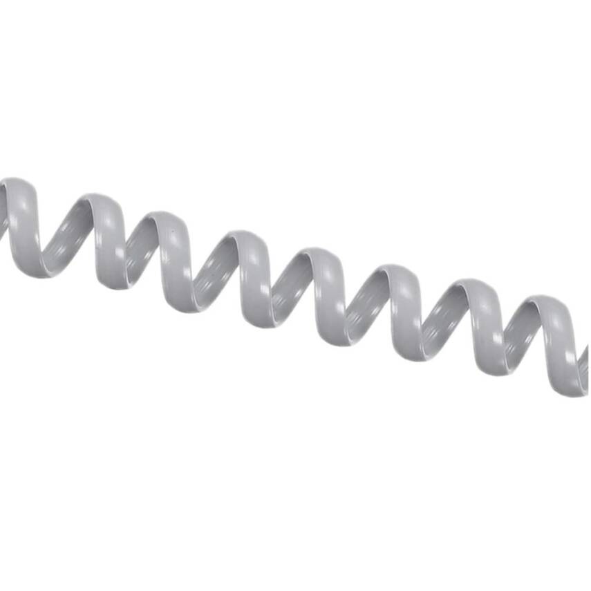 Telefon Spiral Kablo - Gri - 3