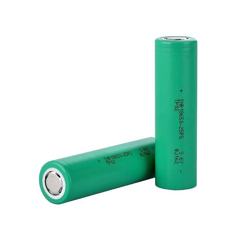Tenpower INR18650-25PG - 3.7V 2500 Mah Li-ion Şarjlı Pil - 30A - 1