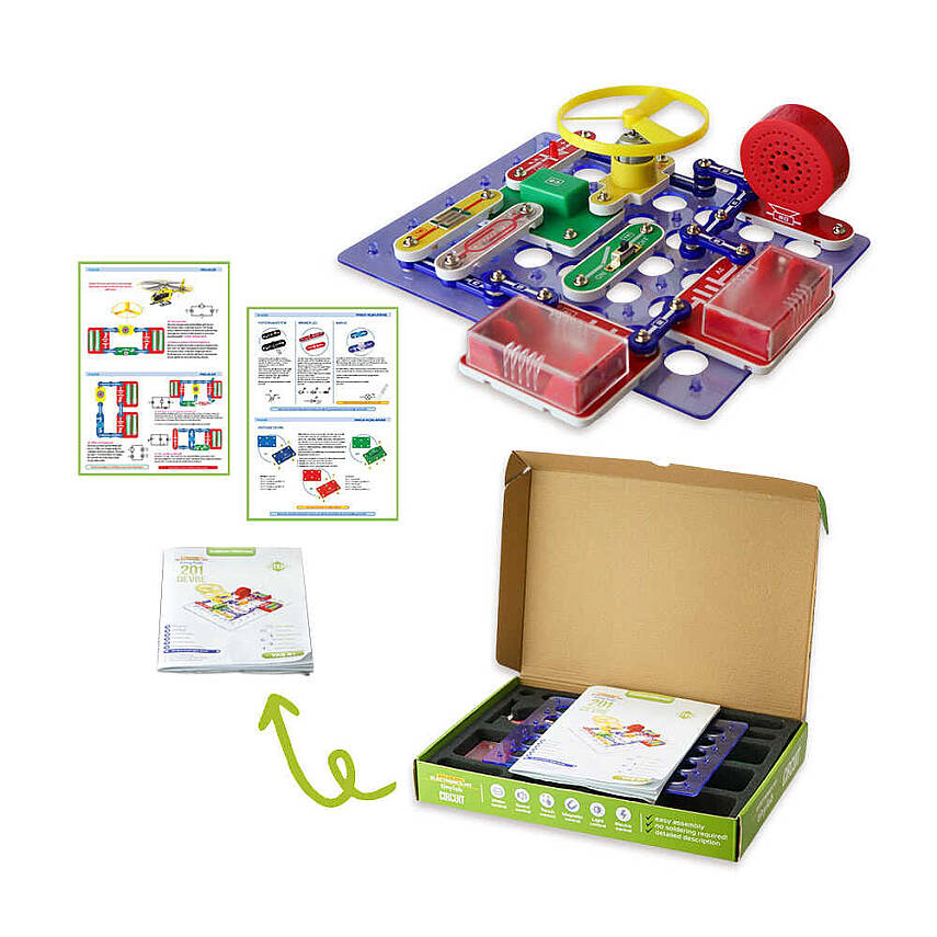 Tinylab Circuit Eğitici Kit - 201 Deney - 3