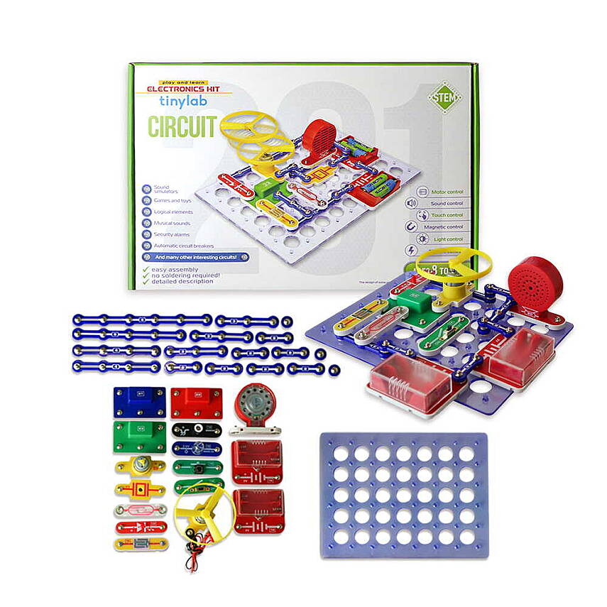 Tinylab Circuit Eğitici Kit - 201 Deney - 6