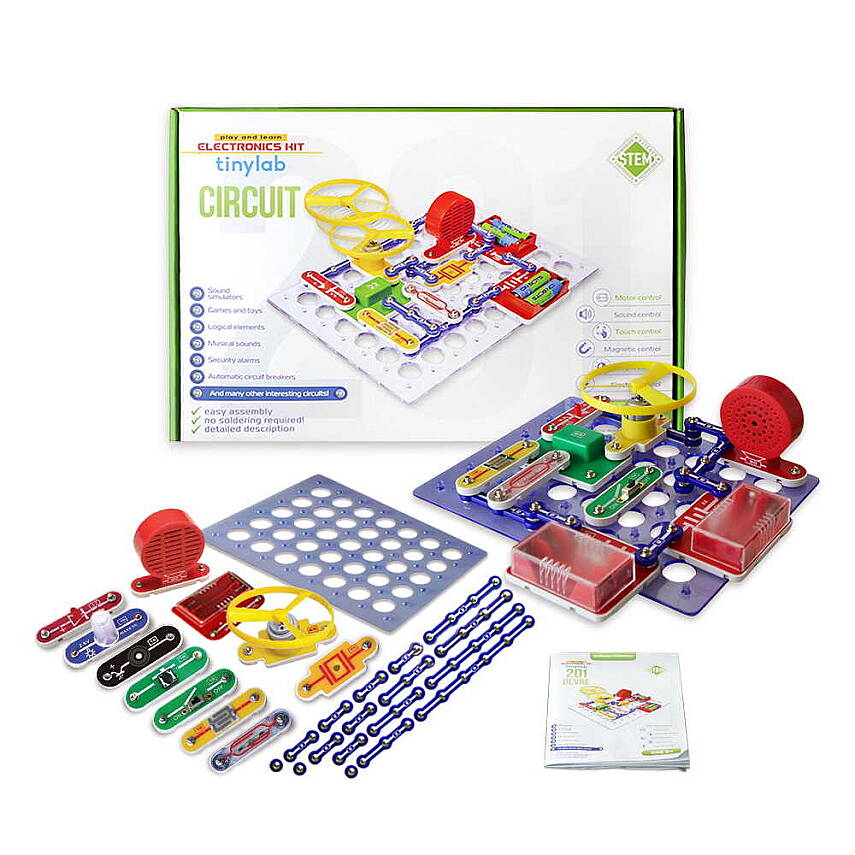 Tinylab Circuit Eğitici Kit - 201 Deney - 7