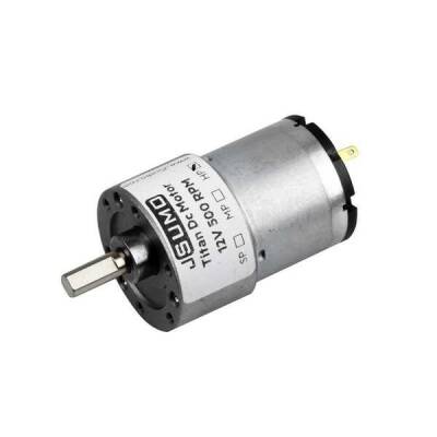 Titan 12V 500 Rpm Redüktörlü DC Motor - Jsumo