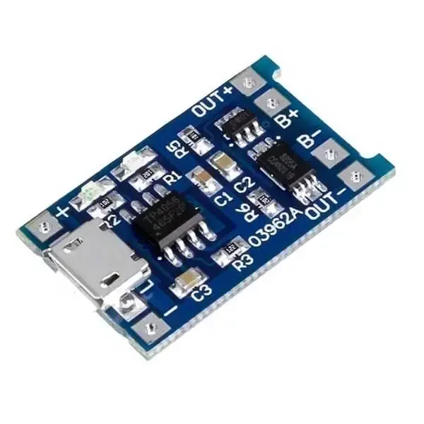 TP4056 Micro USB Korumalı Şarj Modülü - 1
