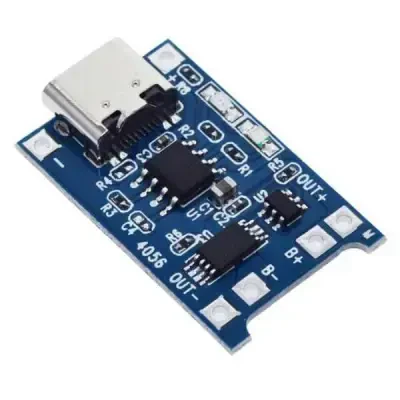 TP4056 Type-C Korumalı Şarj Modülü - Robolink (1)