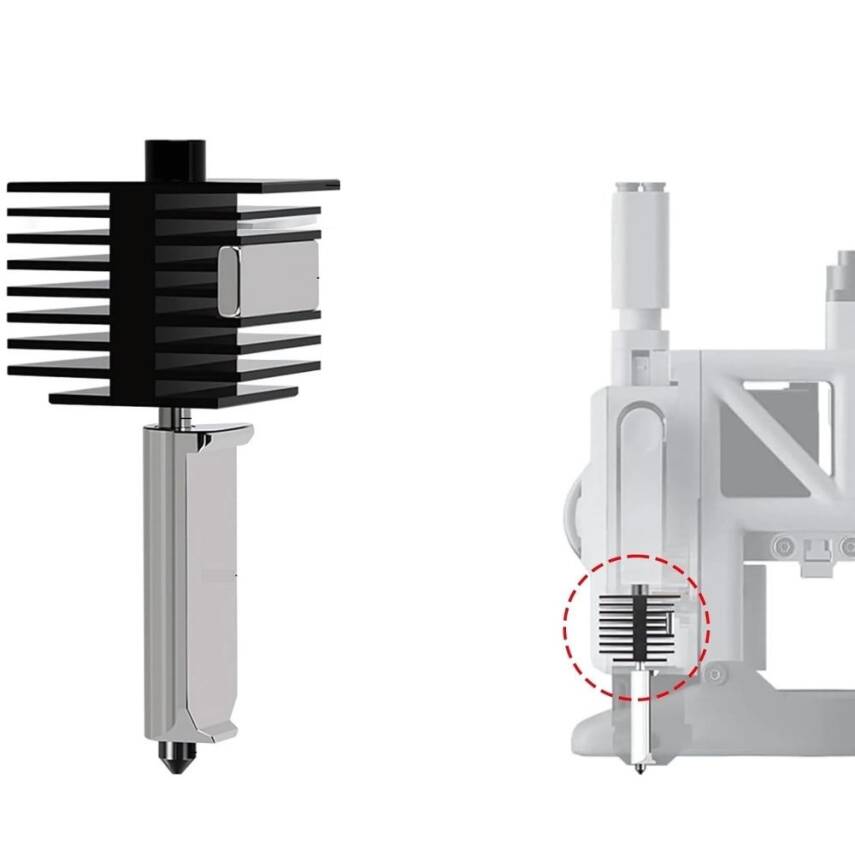 Trianglelab Bambu Lab A1 Serisi 0.6mm Hotend Nozzle Seti - 2