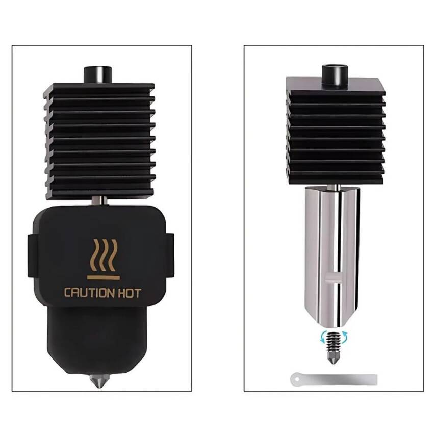 Trianglelab Bambu Lab A1 Serisi 0.6mm Hotend Nozzle Seti - 4