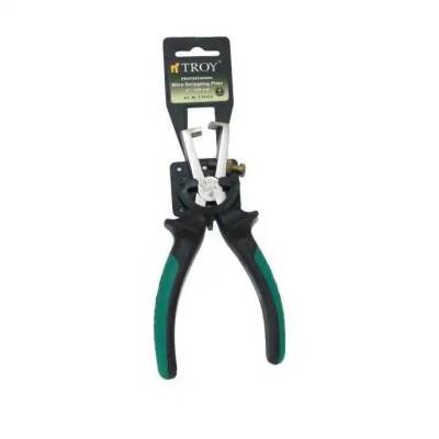 TROY 21014 Ayarlı Kablo Sıyırma Pensesi (160mm) - Troy (1)