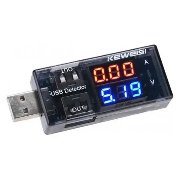 USB Akım ve Gerilim Göstergesi - 2 USB Çıkışlı - 1
